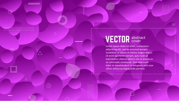 Couverture abstraite pour votre design — Image vectorielle