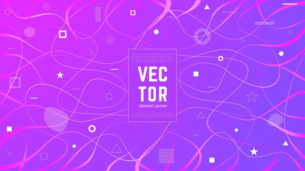 Funda abstracta para su diseño — Vector de stock