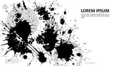 Soyut arka plan - parlak boya lekeleri.