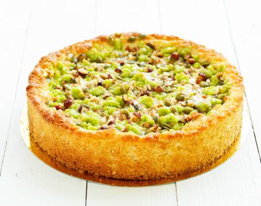 İncirli peynirli kek..