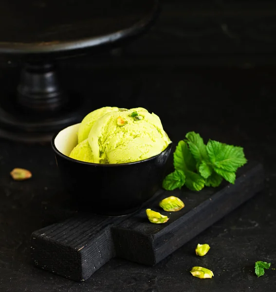 Delicious Homemade Ice Cream Ice Cream — Stock Photo, Image