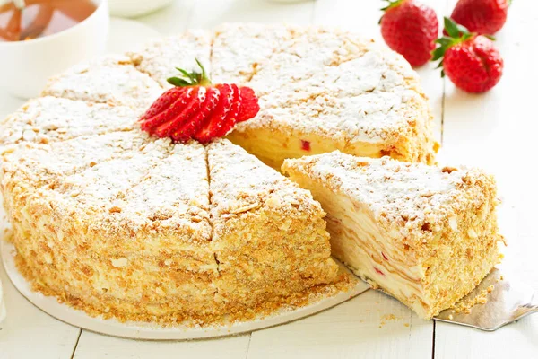 Napolyon kek. seçici odak,