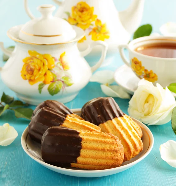 Italian Cookies Biscotti Almonds Pistachios Selective Focus — Stock Photo, Image