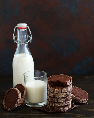 Noel şeker çikolata bisküvi.