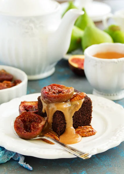 Sticky Pudding Caramel Sauce — Stock Photo, Image