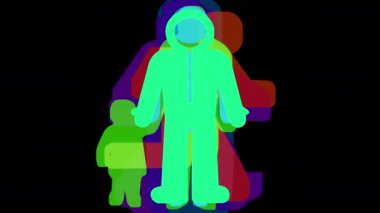 siyah erkek ve erkek tabela farklı grafik görüntüleri yapılan sıra 