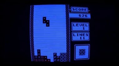 hareket grafikleri tetris bilgisayar arcade oyunu