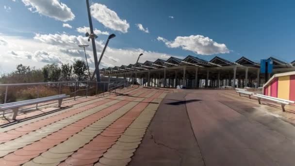 Мбаппе Сделал Снимок Время Прогулки Форуму Барселоне — стоковое видео