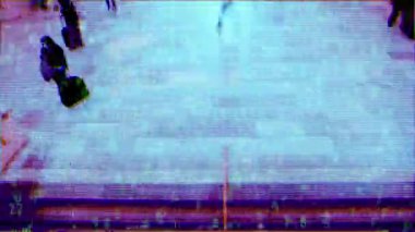 Metro istasyonundan CCTV görüntüleri