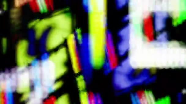 Прохладный Неоновый Знак Токио Освещение Ночью Постфактум Обработано Превращено Прекрасный — стоковое видео