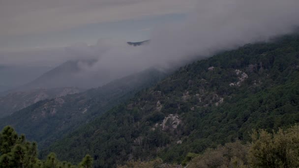 Zeitraffer in Chamonix, Französische Alpen — Stockvideo