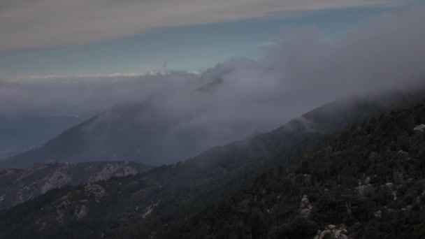 Zeitraffer in Chamonix, Französische Alpen — Stockvideo