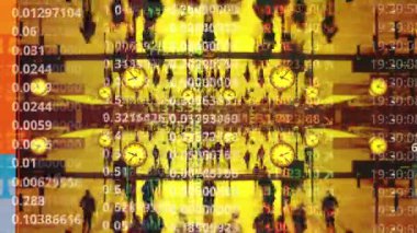 İstanbul 'un bulanık arka planı