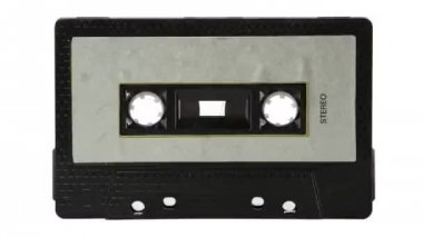 retro bir kaset çalar eski ses kasetleri dizisi