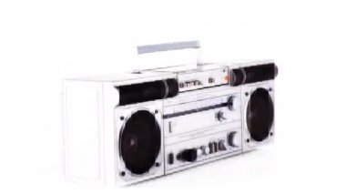 vintage hifi Skype'te radyo etrafında iplik