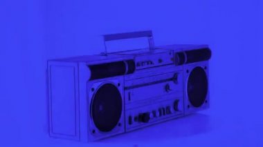 vintage hifi Skype'te radyo etrafında iplik