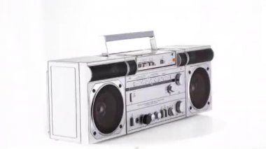 vintage hifi Skype'te radyo etrafında iplik