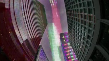 Tokyo şehir timelapse veri ve bilgi programlama bilgisayar ile 