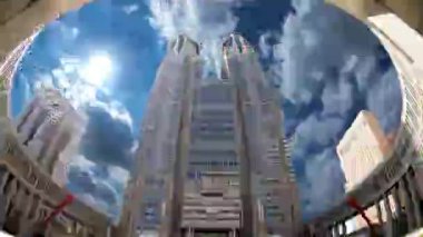 Tokyo şehir timelapse veri ve bilgi programlama bilgisayar ile 