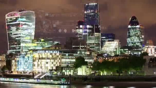 Tokyo Cidade Skyline Centro Cidade Entardecer China — Vídeo de Stock