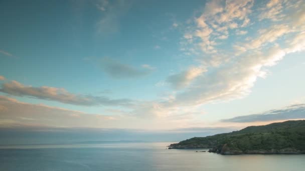 Cami Ronda Roses Coast Line Catalunya — стокове відео