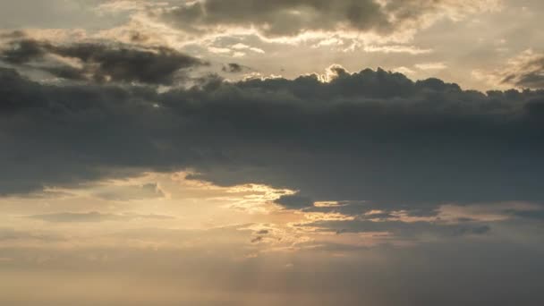Zeitraffer Des Wunderschönen Sonnenaufgangs Bei San Pere Pescador Katalonien Spanien — Stockvideo