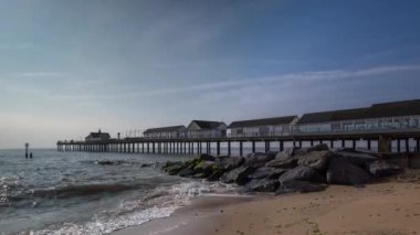Southwold Pier görünümünü Suffolk kenarı, İngilizce