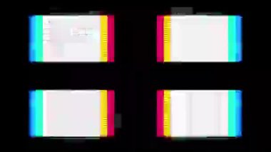 İkili kod ve soyut etkileri ile bilgisayar ekranında çalışan sayıları