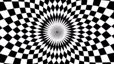 iplik hipnotik sarmal geometrik döngü