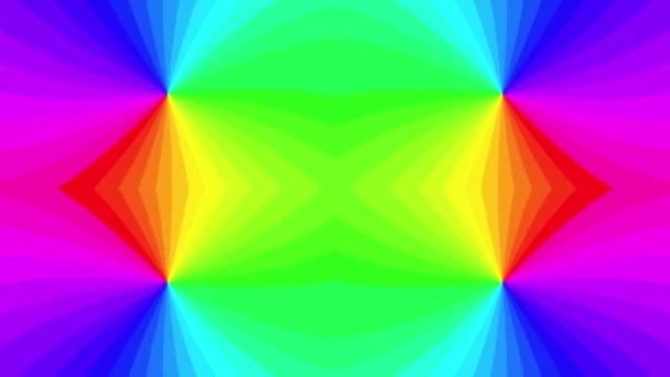 旋转催眠抽象螺旋环 — 图库视频影像