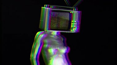 Başı olarak televizyon çıplak kadınla dans, Tv programları girişim