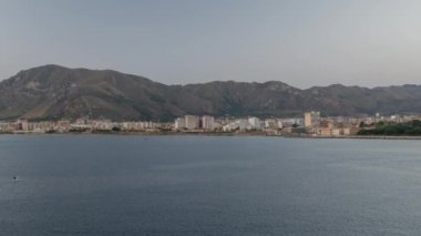 Palermo endüstriyel bağlantı noktası ve nakliye liman, Sicilya, İtalya