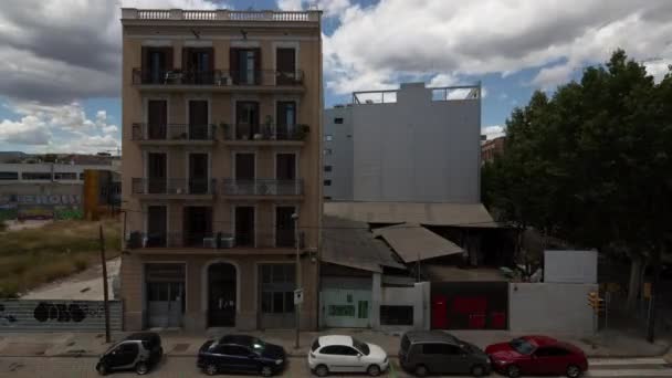 Vue Sur Ville Barcelone Espagne — Video