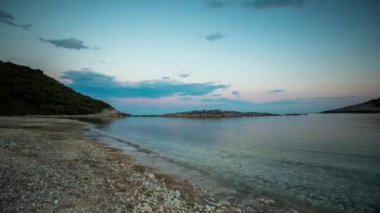 İyi akşamlar, Hırvatistan, Mljet Island ıssız beach