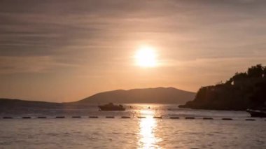 Deniz kıyısında güzel bir zaman dilimi, bu bölgede inanılmaz bir ışık kalitesi var.