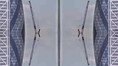 Londra - Mayıs 2017: farklı alanlarda ve mekanlar, binalar Londra'daki görüntüleri bir montaj