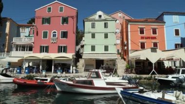 Balık tutma kasaba, Veli Losinj Cres Island of, Hırvatistan