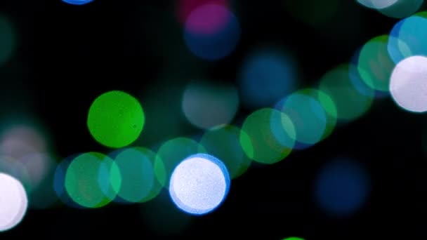 Effets de lumière abstraits et motifs sur fond noir 