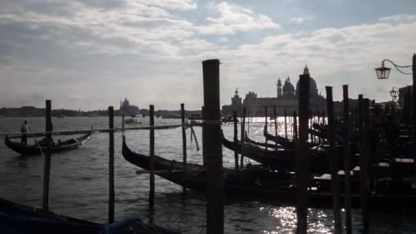 Tiros Ciudad Canal Venecia — Vídeos de Stock