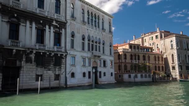 Tiros Ciudad Canal Venecia — Vídeo de stock