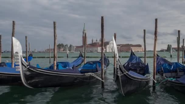Tiros Ciudad Canal Venecia — Vídeo de stock