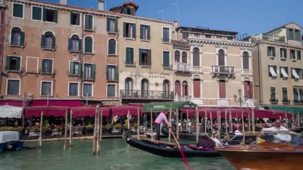 Aufnahmen Der Kanalstadt Venedig — Stockvideo