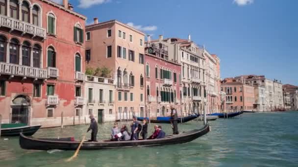 Tiros Ciudad Canal Venecia — Vídeo de stock