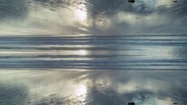 Filipinler 'de soyut bulanıklık güzel ve boş bir renk arkaplan tasarımı