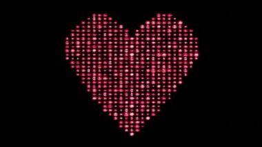 güzel kadın farklı görüntülerin büyük sıra kalp şeklinde dudakları