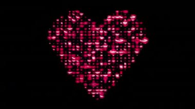 güzel kadın farklı görüntülerin büyük sıra kalp şeklinde dudakları