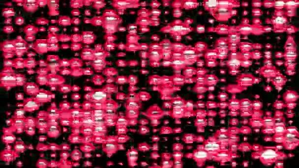 Différentes images de lèvres rouges femme sur fond noir 