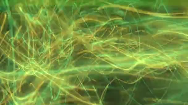 Fond coloré abstrait avec des lumières mobiles 