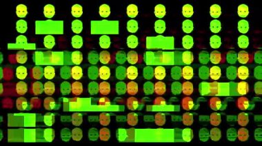 Izgara desen izole bebek kız baş