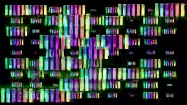 Siyah arka planda müzik dengeleyicileri taşıma